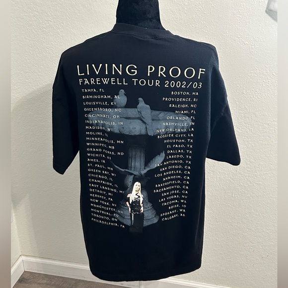 Cher “Living Proof” Farewell Tour 2002/03 Graphic T-Shirt | Unisex Size XL - Picture 3 of 7